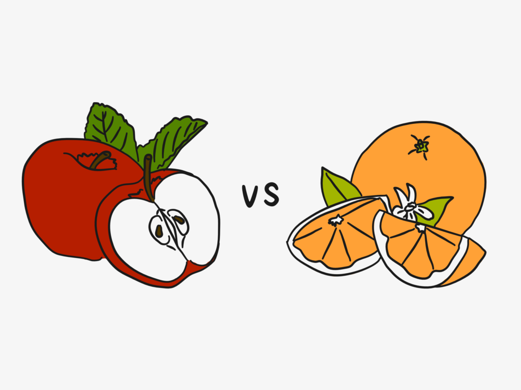 Loan comparisons can be like apples and oranges